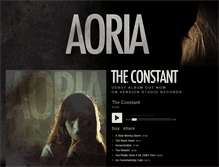 Tablet Screenshot of aoria.com